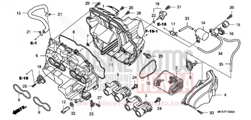 AIR CLEANER CBF10007 de 2007